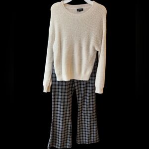 Girls Sweater And Flared Pants Set